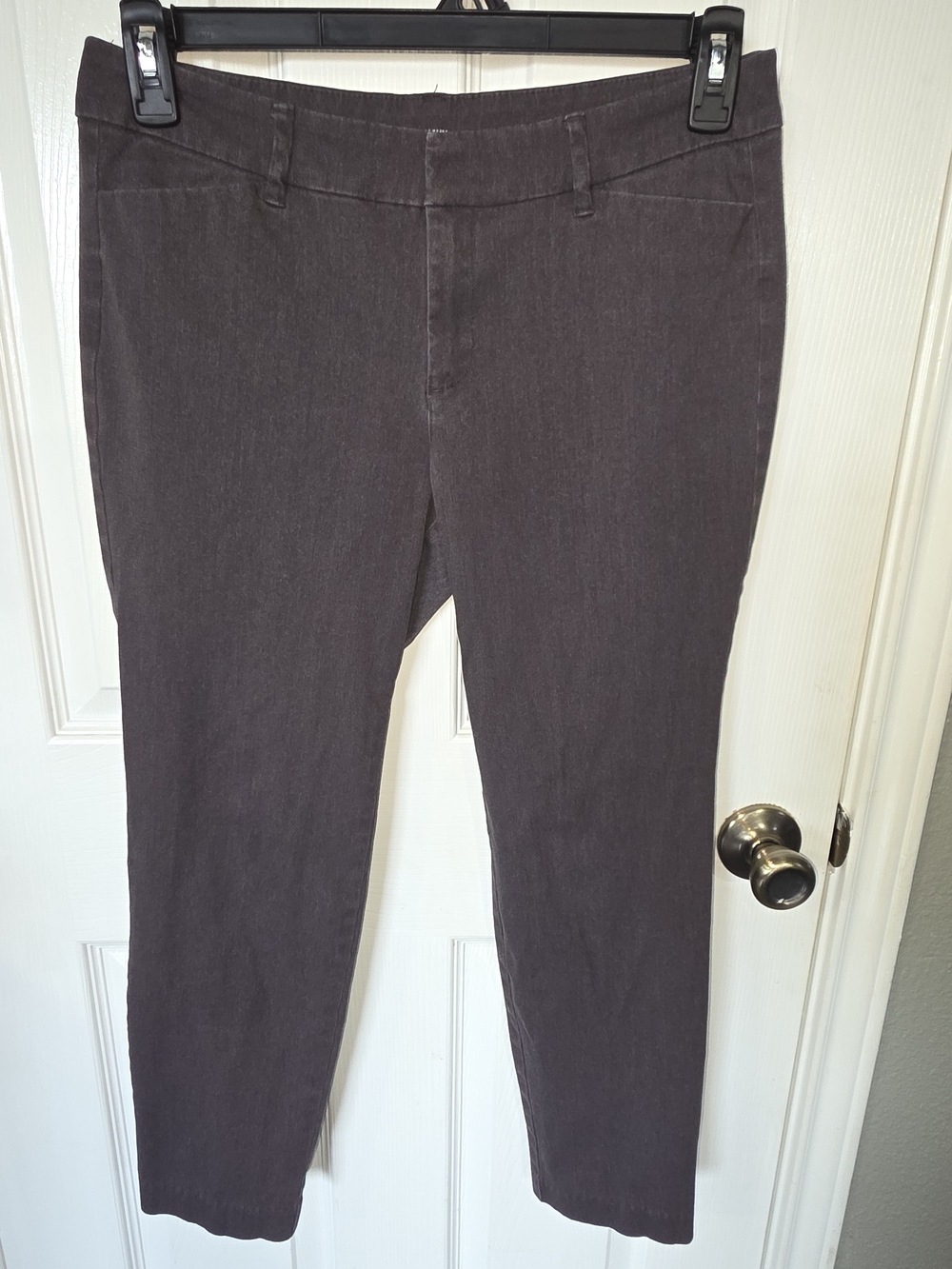 Old Navy Slim Ankle Jeans in Dark Plum